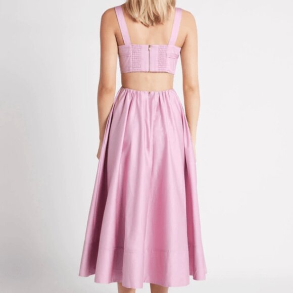 Aje Frequency Cutout Dress in Lilac - Picture 2 of 6